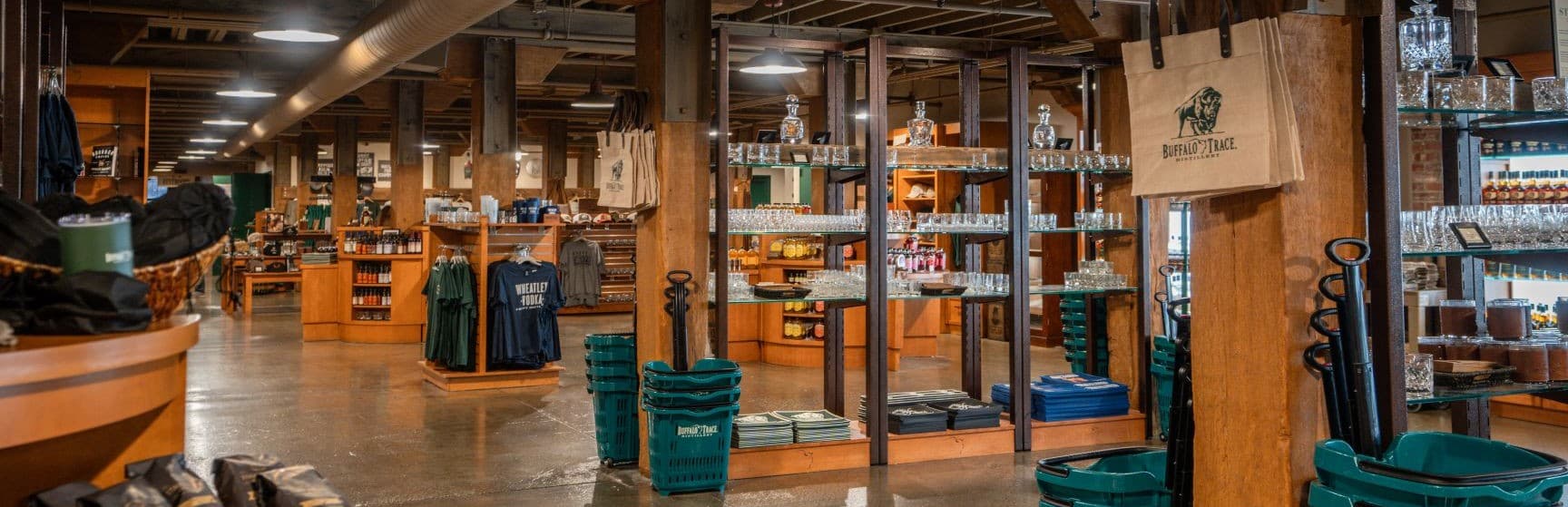 What spirits can you buy at the Distillery today?